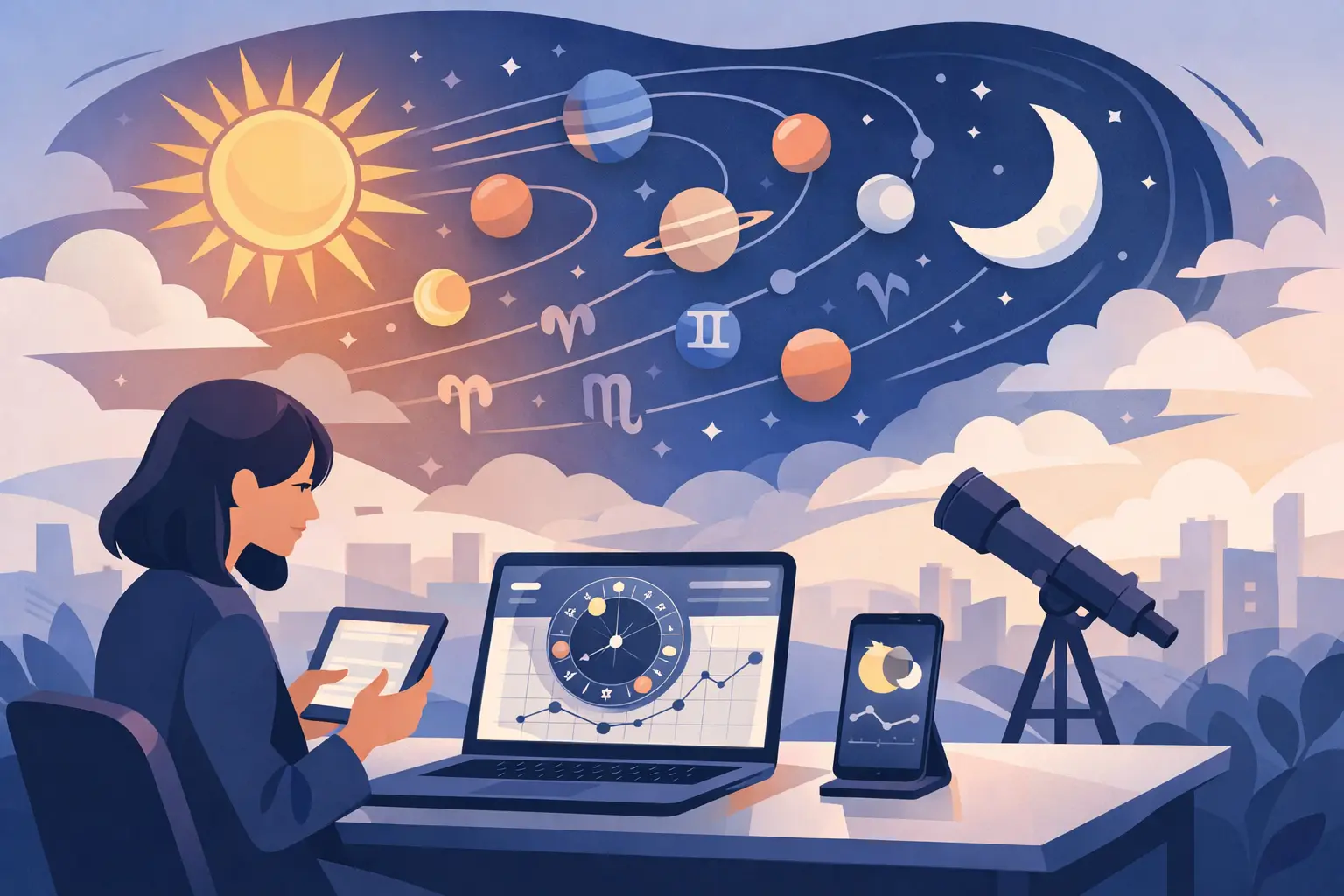 How a Daily Astrology Transit Tracker Helps