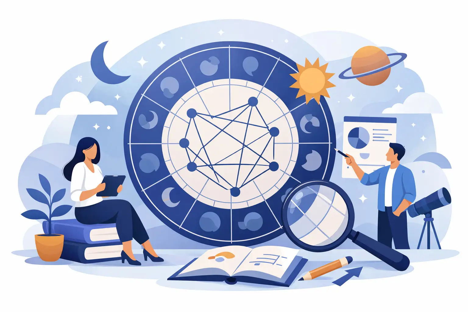 Western Astrology Chart Analysis Explained