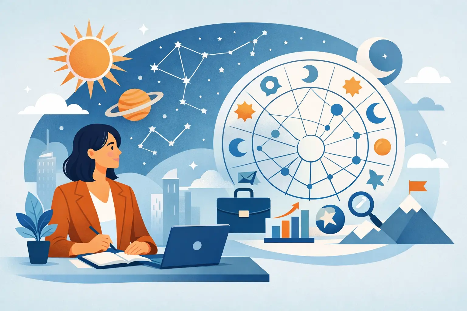 How a Career Astrology Birth Chart Helps